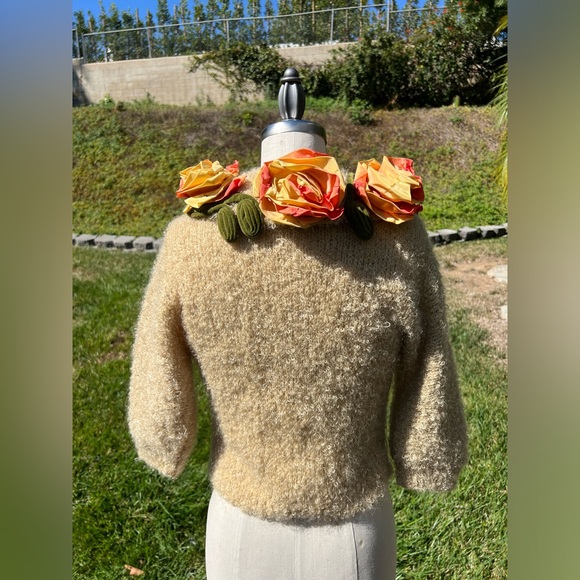 *RARE* Don Loper Short Sleeve Cardigan - Picture 4 of 5